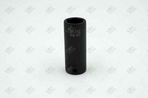 SK Hand Tools 45372 3/8" Dr. 11/16" 6pt Deep Fractional Impact Socket
