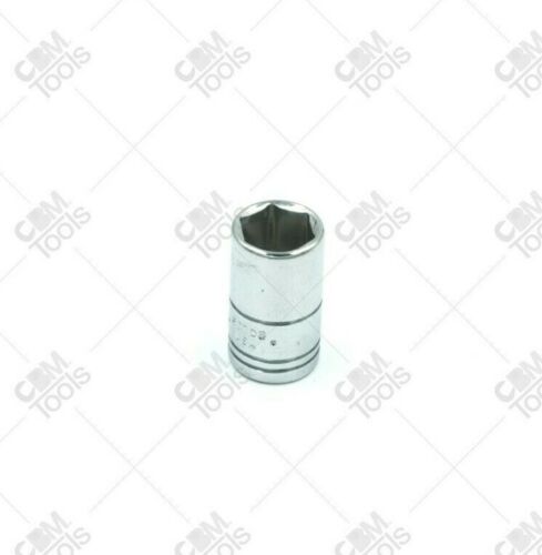 SK Hand Tools 40708 1/4" Dr. 9mm 6pt Standard Metric Chrome Socket