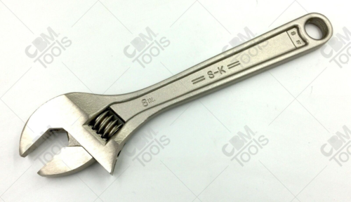 SK Hand Tools 8008 8" Adjustable Wrench