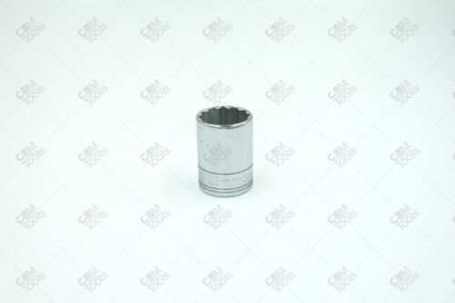 SK Hand Tools 40323 1/2" Dr. 23mm 12pt Standard Metric Chrome Socket