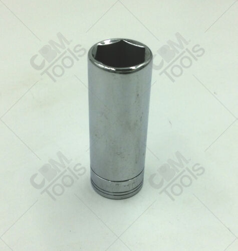 SK Hand Tools 8417 17mm 3/8" Drive 6pt Deep Chrome Socket