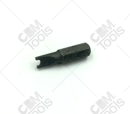 SK Hand Tools 81738 No.8 x 1/4" Spanner Shank Replacement Bit