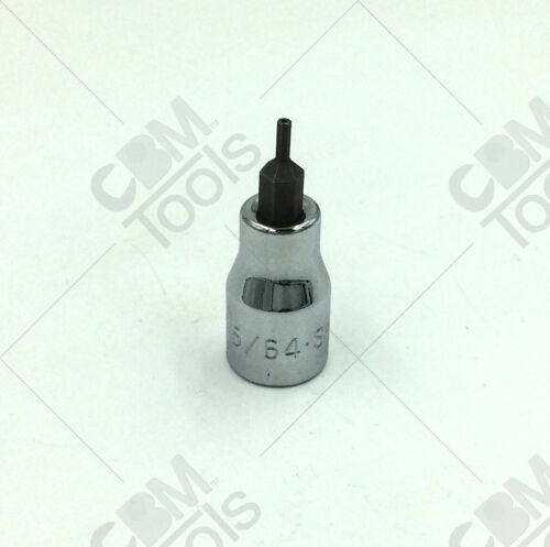 SK Hand Tools 44205 3/8" Dr  5/64" Tamper Proof Hex Chrome Bit Socket