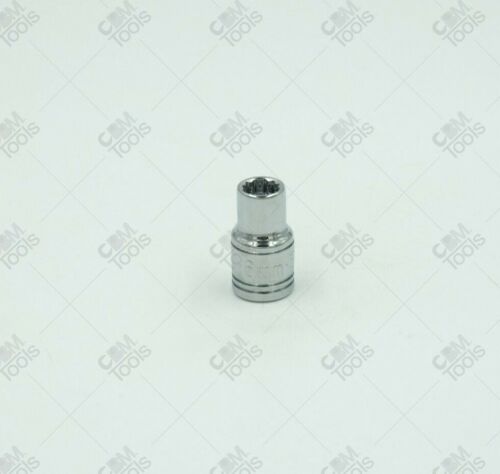 SK Hand Tools 43704 1/4" Dr. 6mm 12pt Standard Metric Chrome Socket