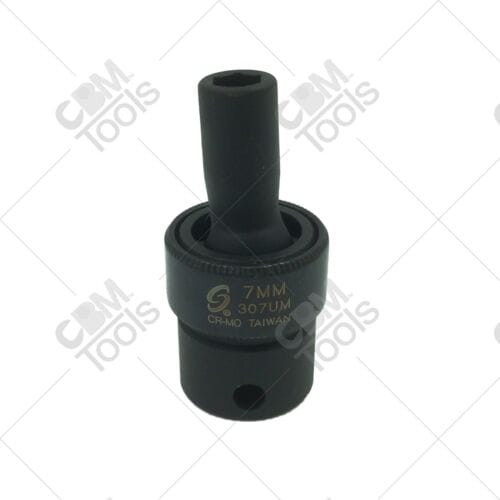 Sunex 307UM 3/8" Drive 7mm Universal Impact Socket