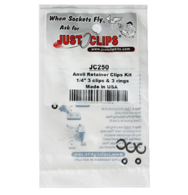 Anvil Clips Just Clips JC250 1/4