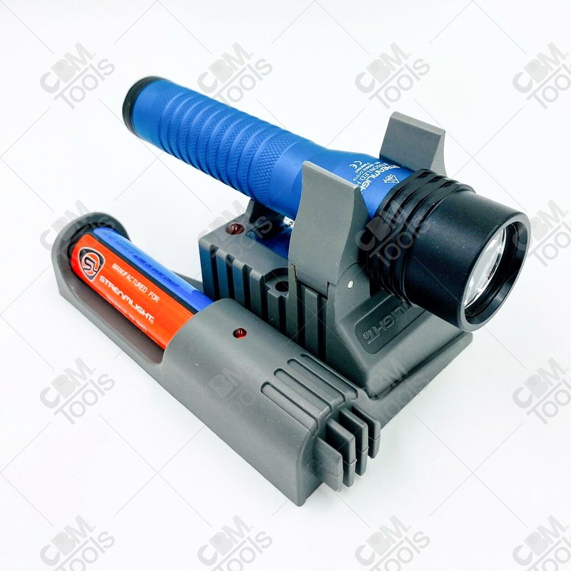 Load image into Gallery viewer, Streamlight 74357 Strion LED Rechargeable Flashlight Kit Blue
