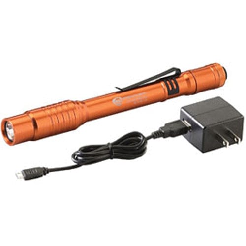 Load image into Gallery viewer, Streamlight 66147 Stylus Pro USB LED Rechargeable Pen Light ORANGE
