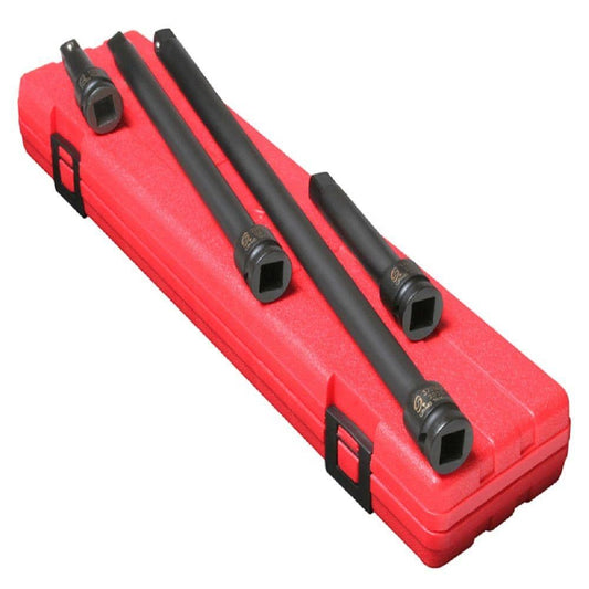 Sunex 2500 4pc 1/2" Dr. Impact Sizes 3", 5", 10", 15" Extension Set