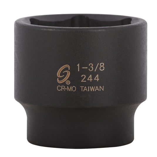 Sunex 244 1/2" Drive 6 Point 1-3/8" Standard Impact Socket