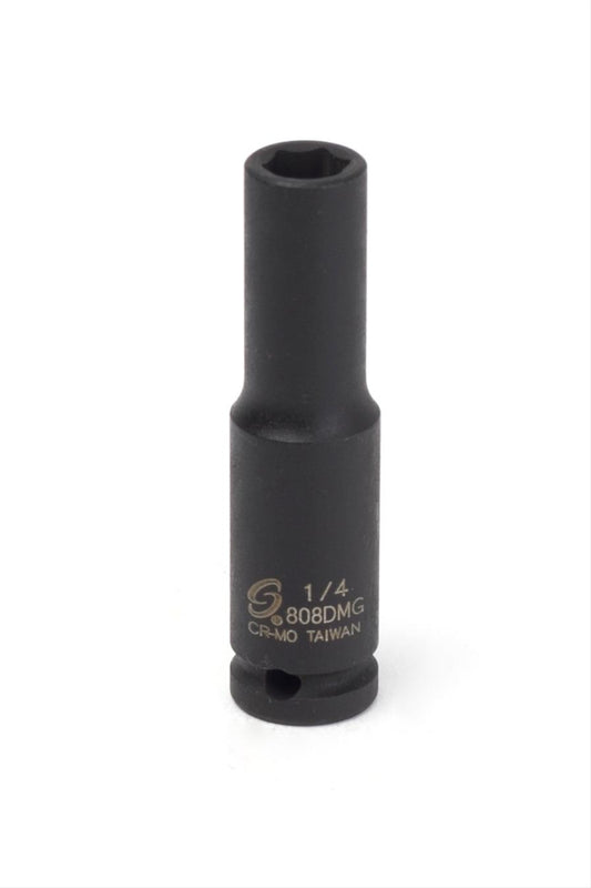 Sunex 808DMG 1/4" Drive 1/4" Deep Magnetic Impact Socket
