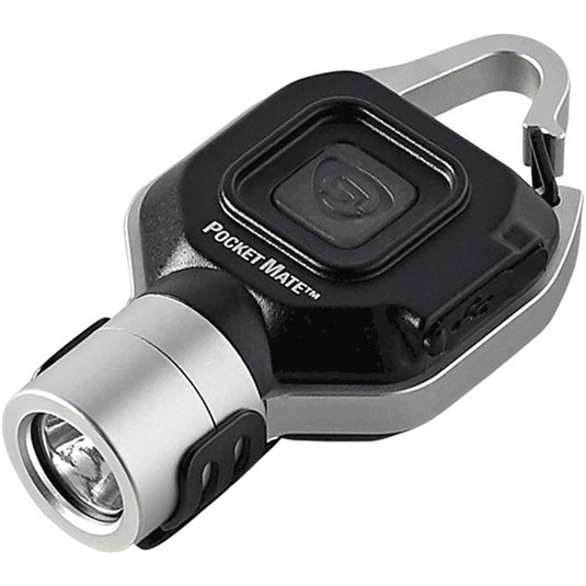 Streamlight 73300 Pocket Mate USB Rechargeable Keychain Flashlight SILVER